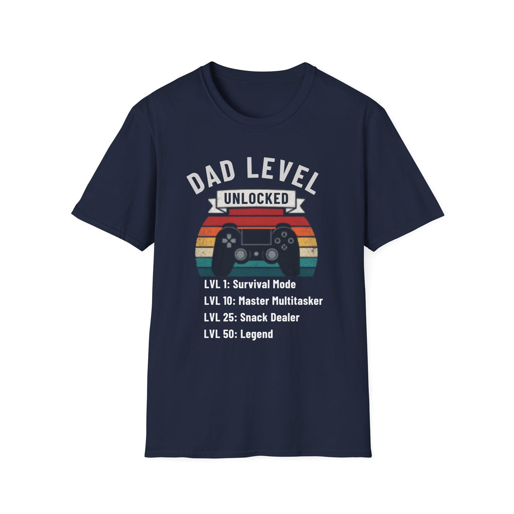 Dad Level Unlocked T-Shirt