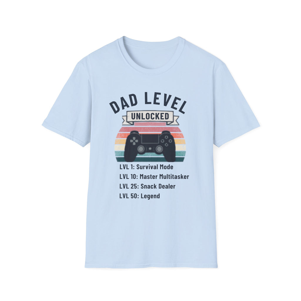 Dad Level Unlocked T-Shirt