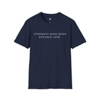 Strength Wins When Excuses Lose Minimalist T-Shirt
