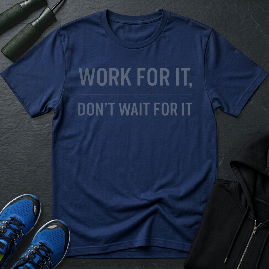 Work For It, Don't Wait For It T-Shirt
