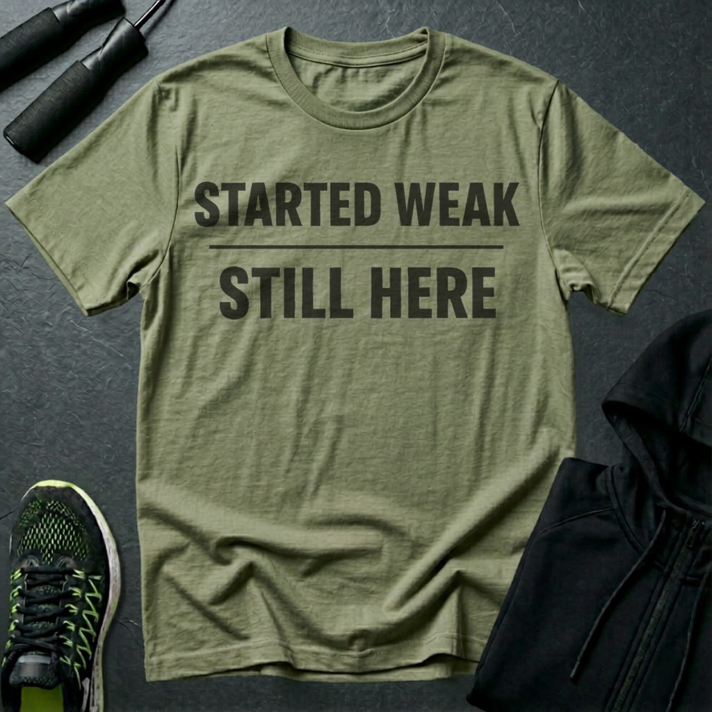 Started Weak Still Here T-Shirt