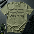 Training My Body Saving My Mind T-Shirt