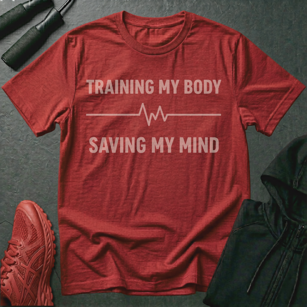 Training My Body Saving My Mind T-Shirt