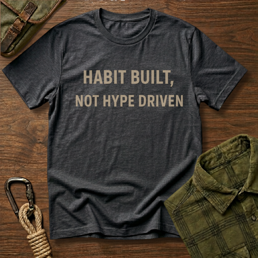 Habit Built, Not Hype Driven T-Shirt