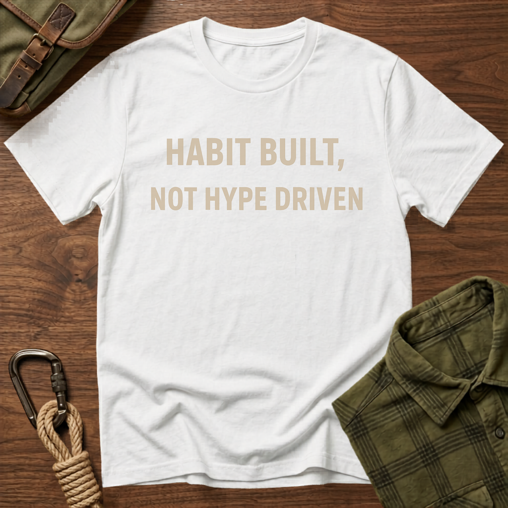 Habit Built, Not Hype Driven T-Shirt
