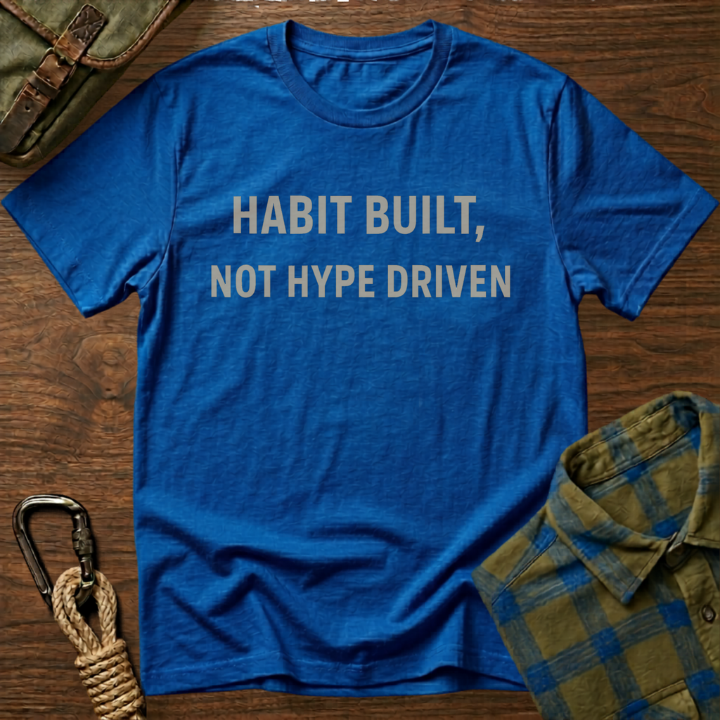 Habit Built, Not Hype Driven T-Shirt