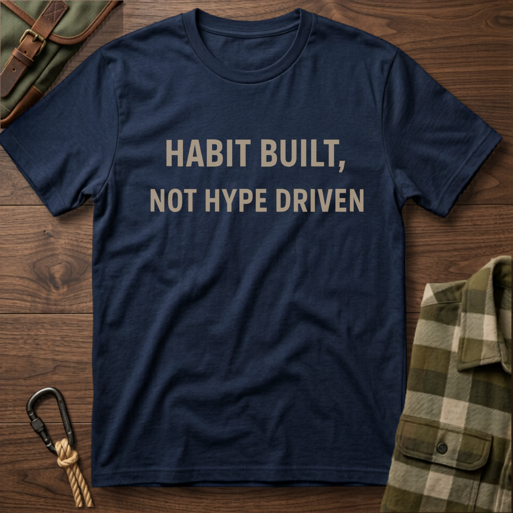 Habit Built, Not Hype Driven T-Shirt