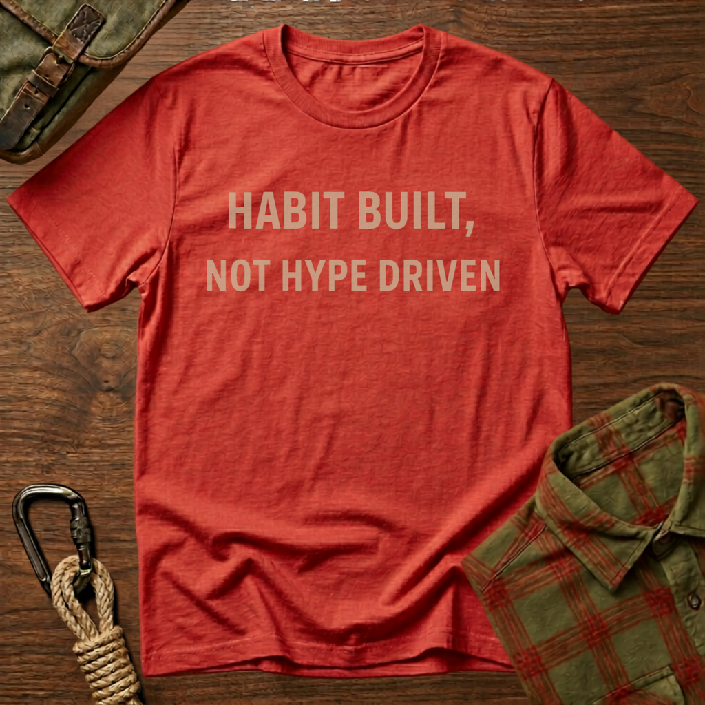 Habit Built, Not Hype Driven T-Shirt