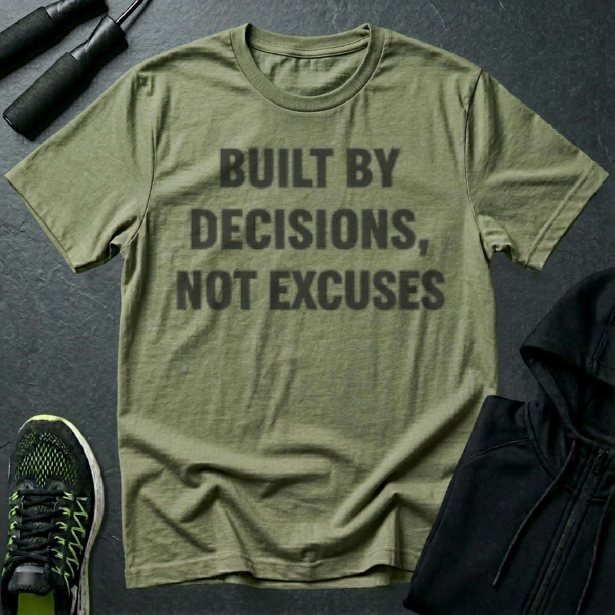Built By Decisions, Not Excuses T-Shirt