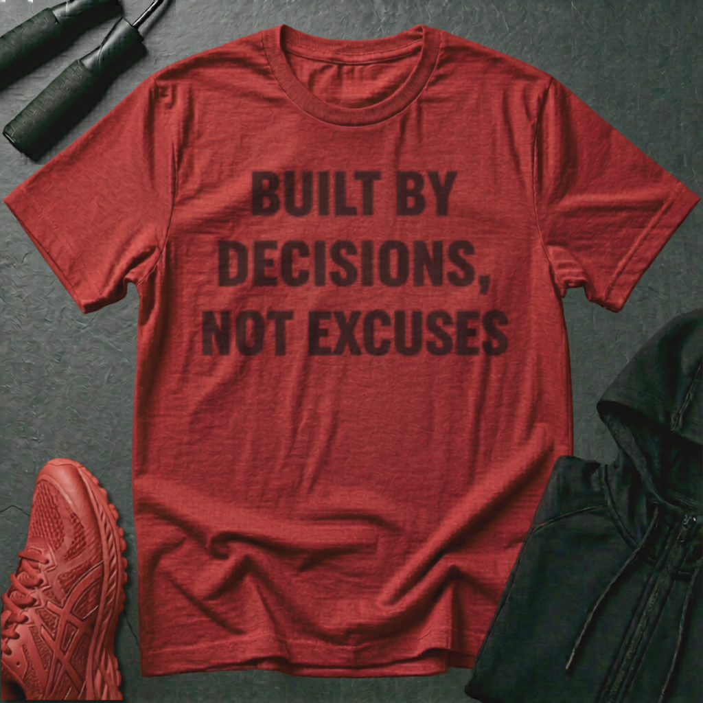 Built By Decisions, Not Excuses T-Shirt