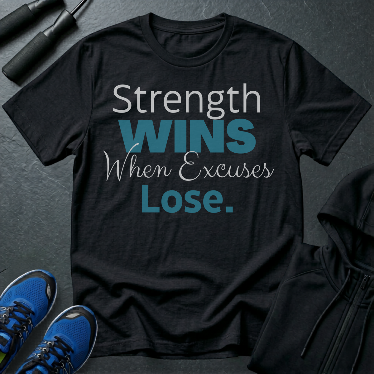 Strength Wins When Excuses Lose T-Shirt
