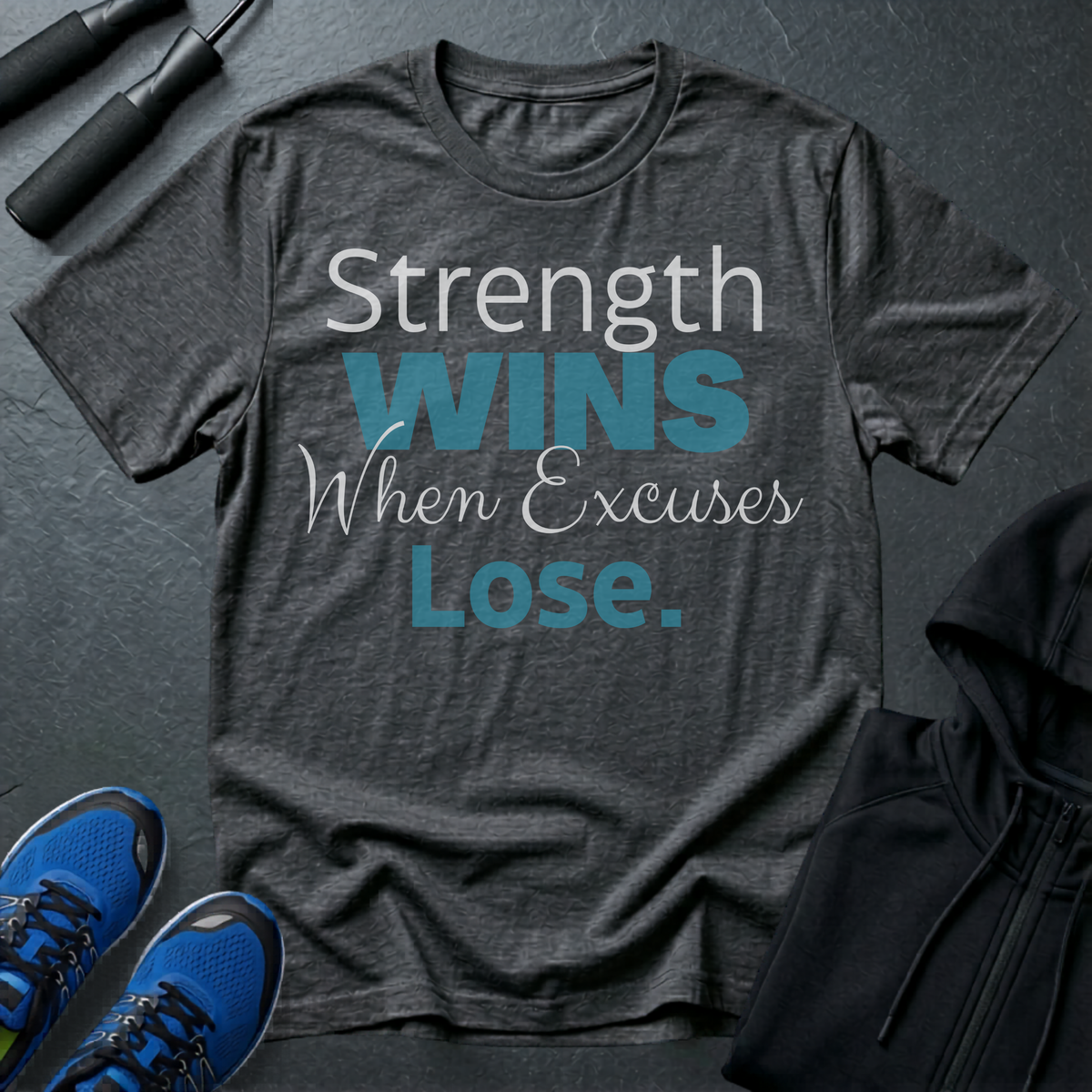 Strength Wins When Excuses Lose T-Shirt