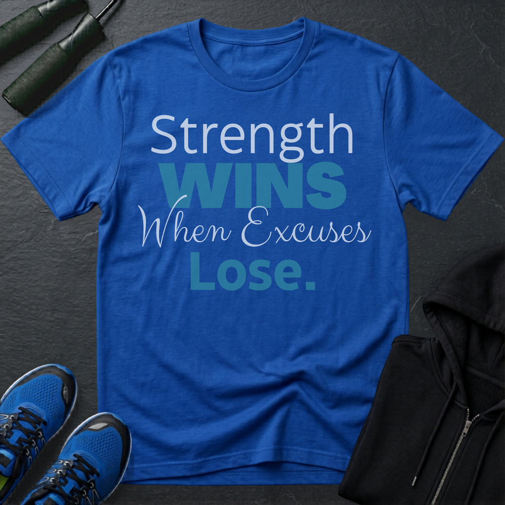 Strength Wins When Excuses Lose T-Shirt