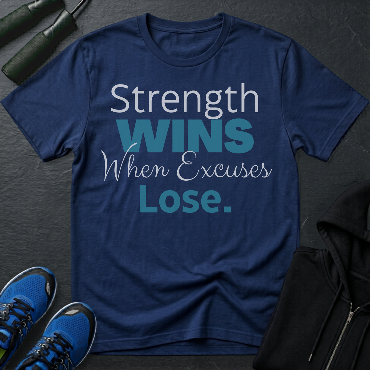 Strength Wins When Excuses Lose T-Shirt