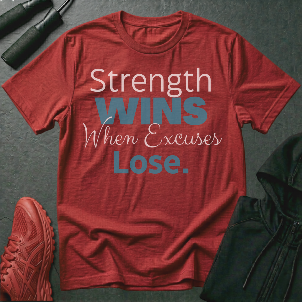 Strength Wins When Excuses Lose T-Shirt