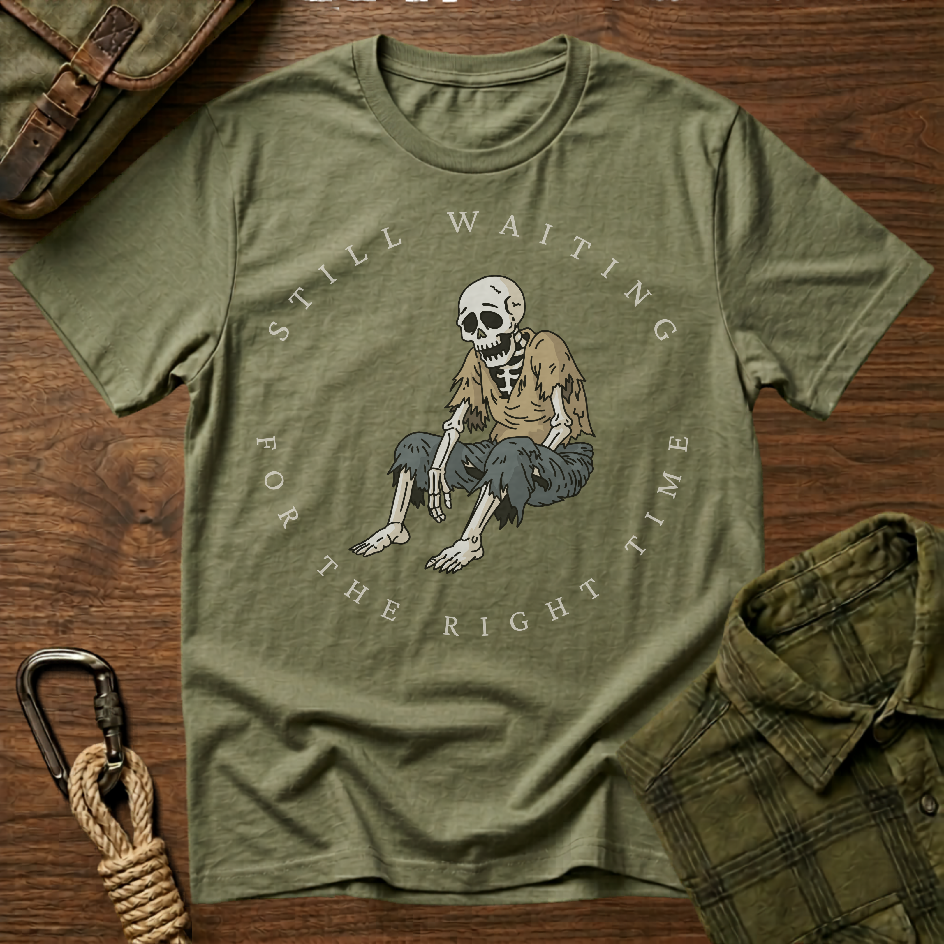 Still Waiting for the Right Time T-Shirt