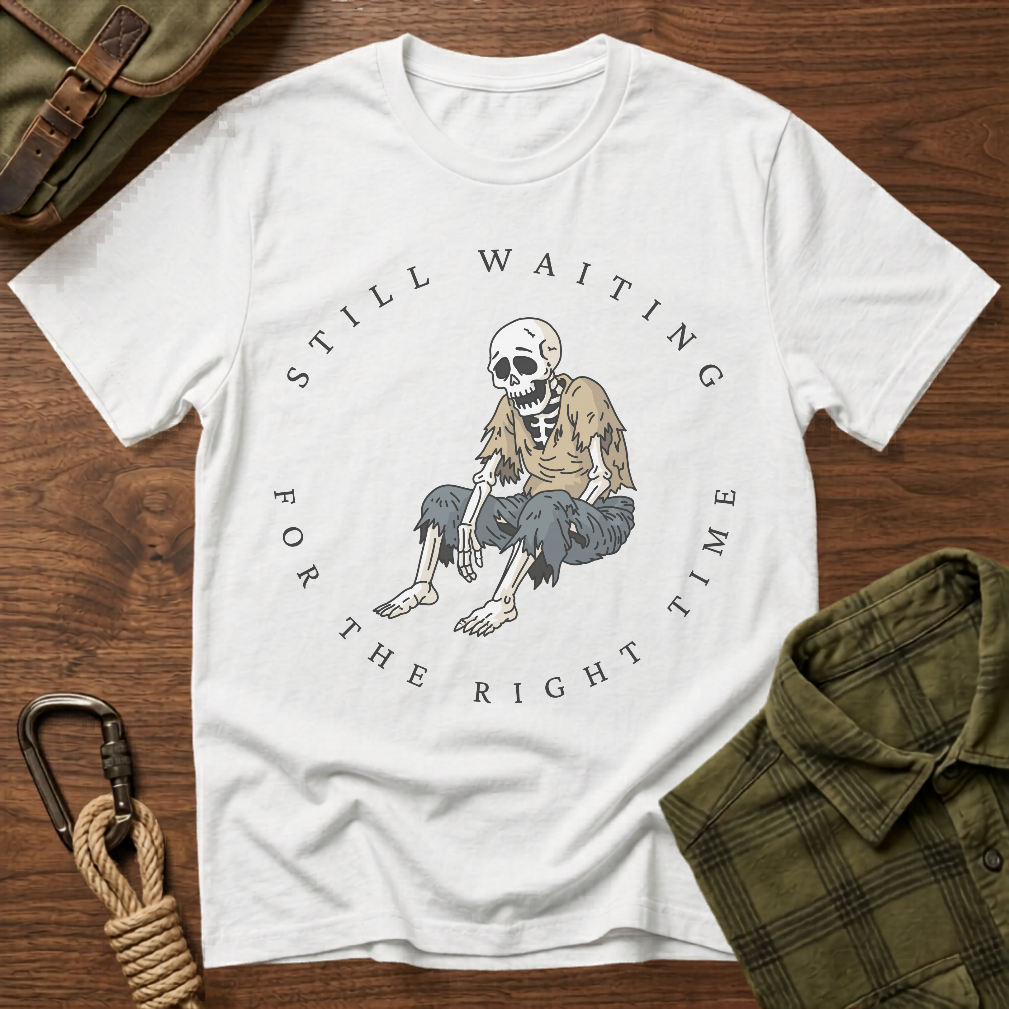 Still Waiting for the Right Time T-Shirt