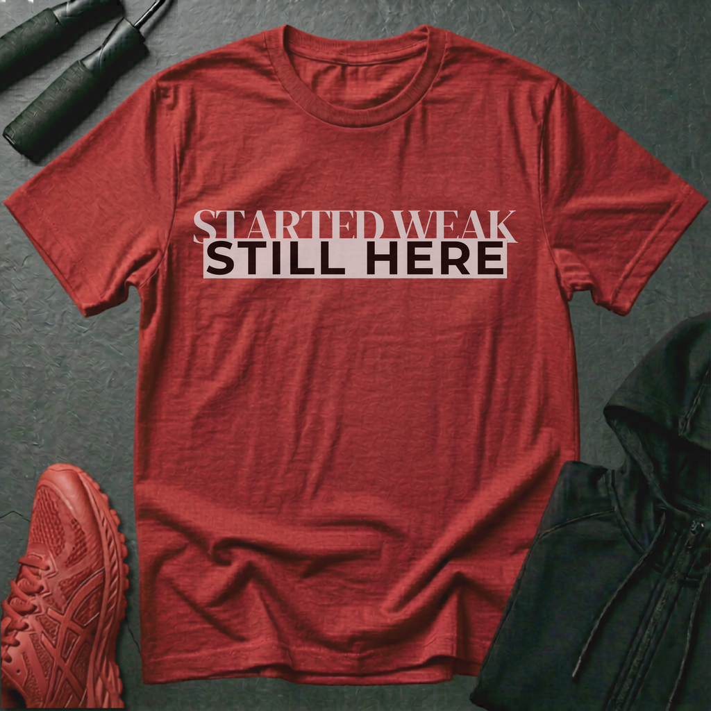 Started Weak, Still Here T-Shirt