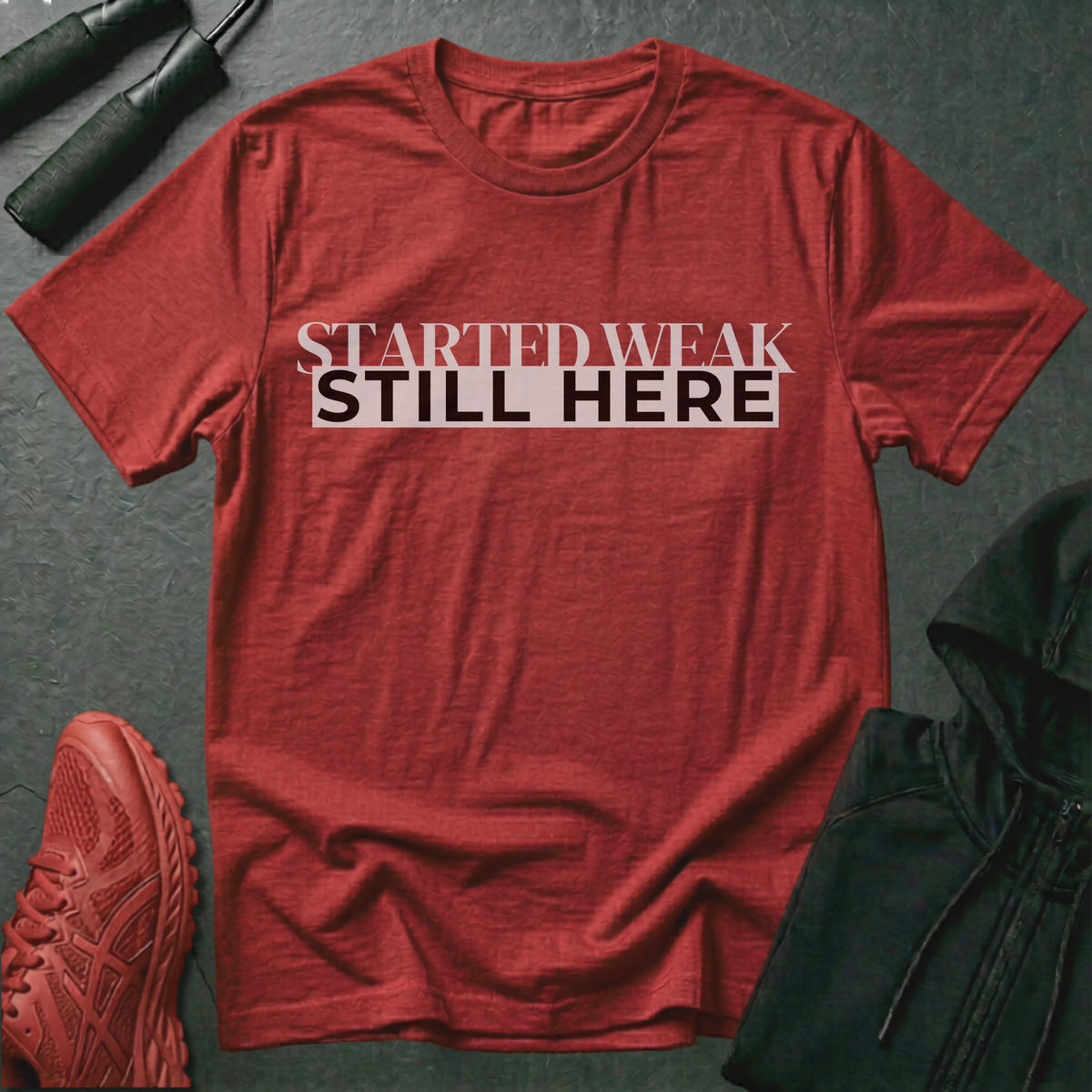 Started Weak, Still Here T-Shirt