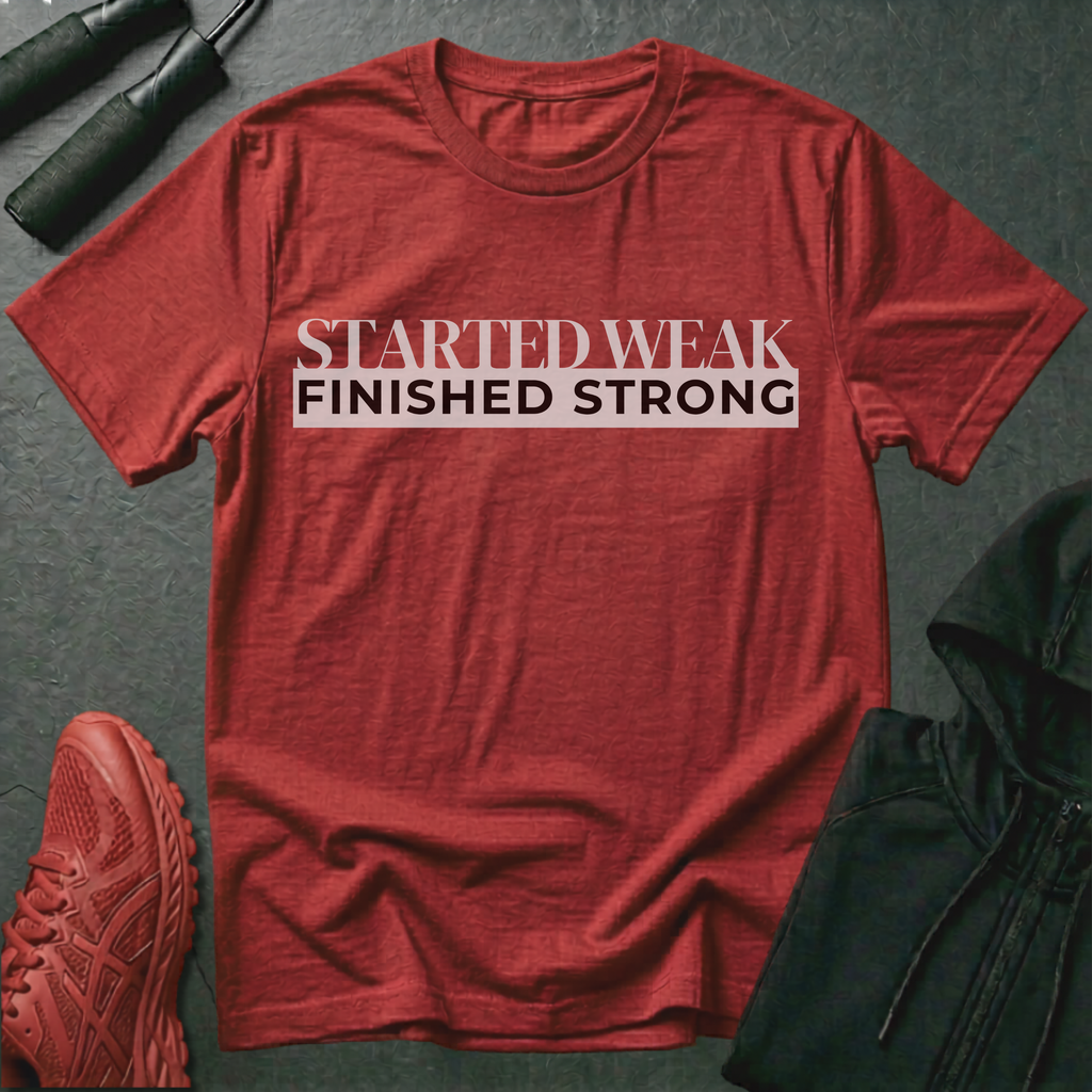 Started Weak, Finished Strong T-Shirt