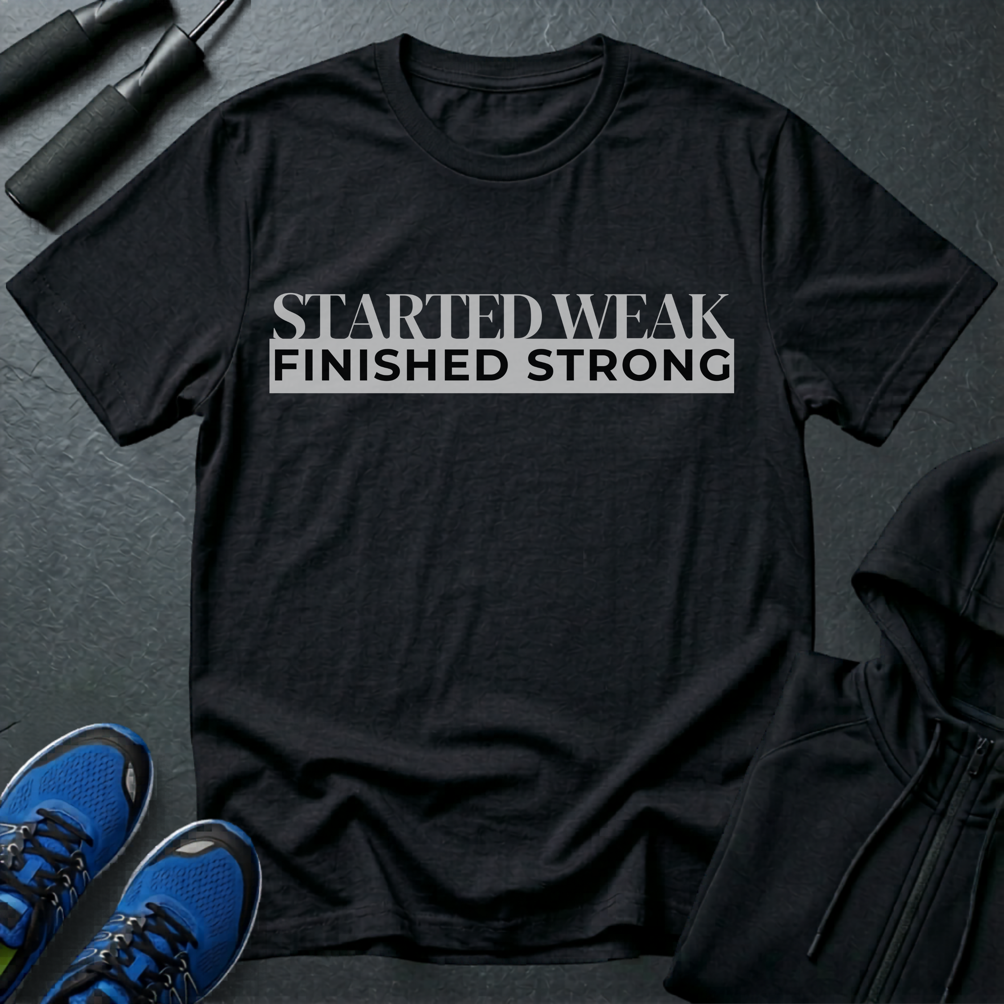 Started Weak, Finished Strong T-Shirt