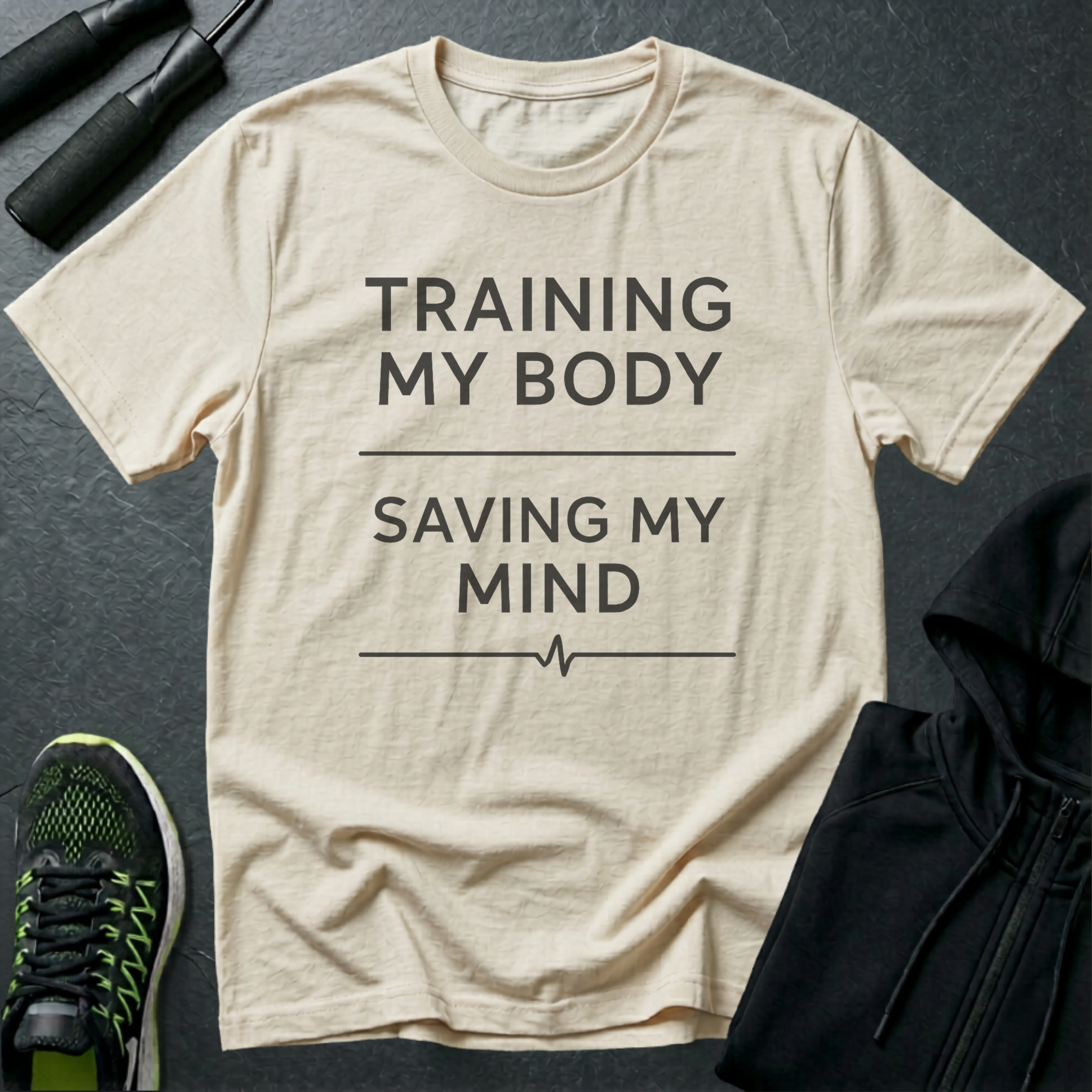 Training Body Saving Mind T-Shirt