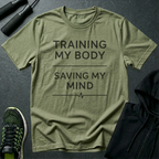 Training Body Saving Mind T-Shirt