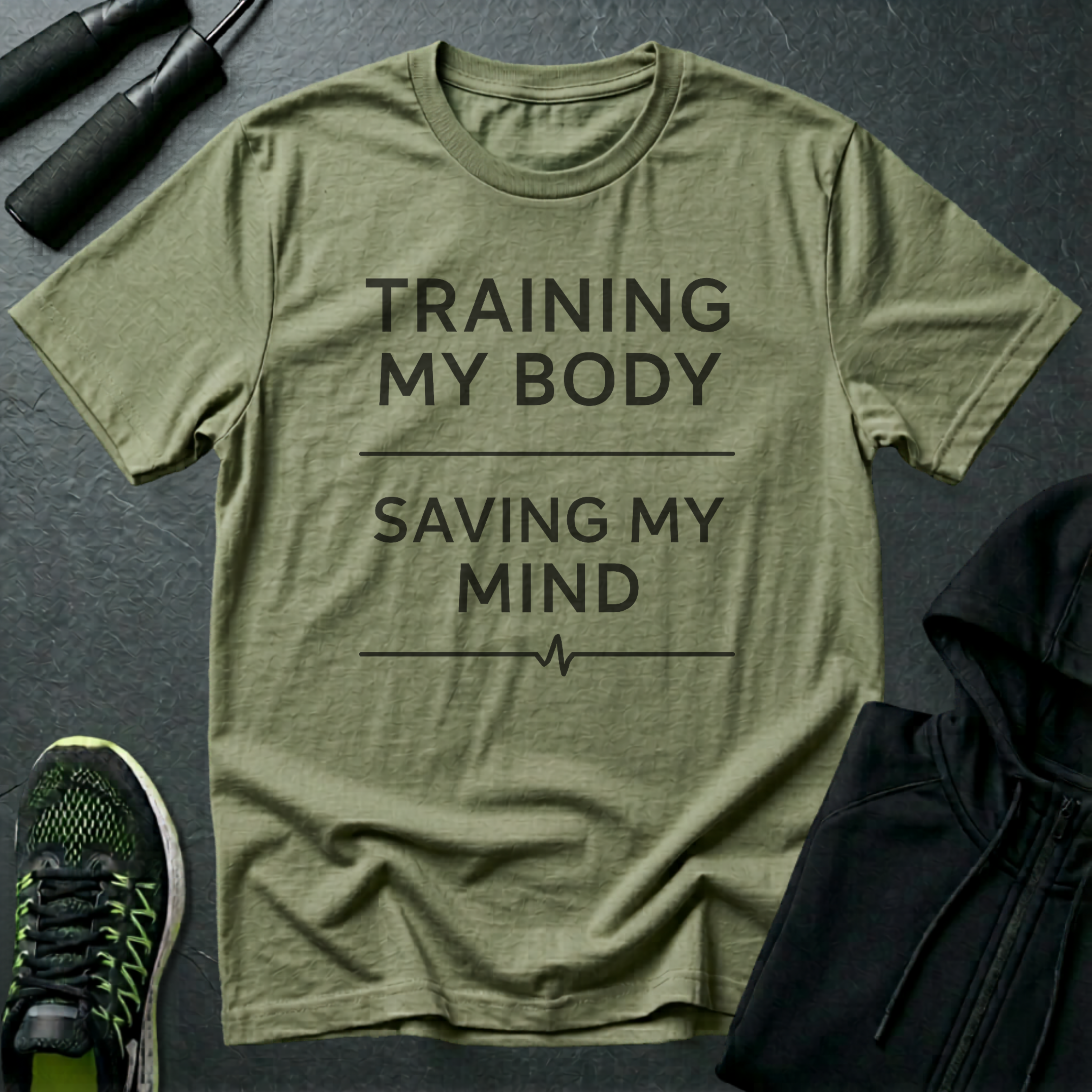 Training Body Saving Mind T-Shirt