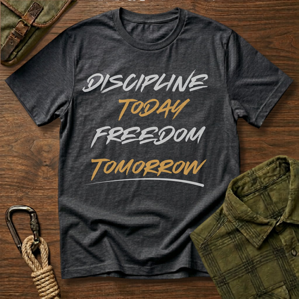 Discipline Today Freedom Tomorrow T-Shirt