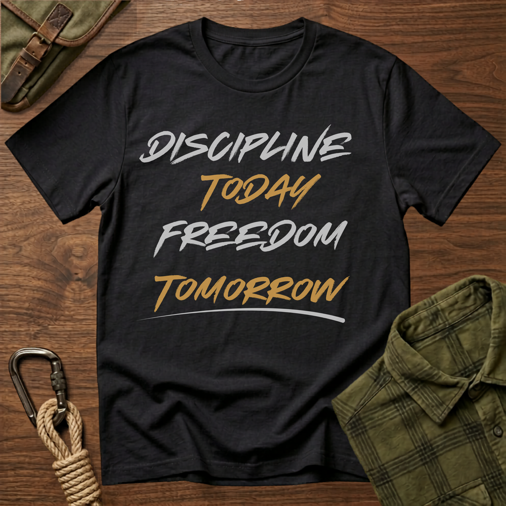 Discipline Today Freedom Tomorrow T-Shirt