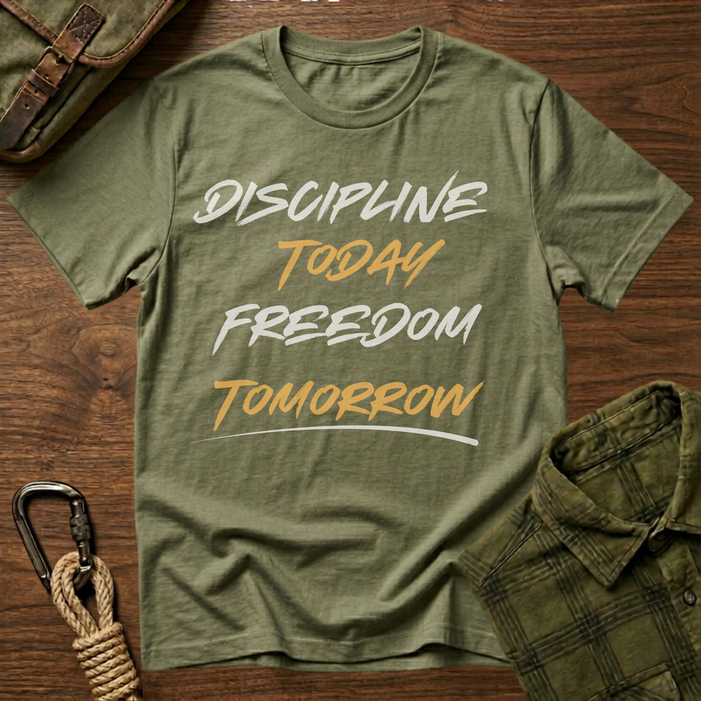 Discipline Today Freedom Tomorrow T-Shirt