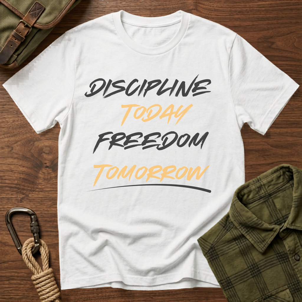 Discipline Today Freedom Tomorrow T-Shirt