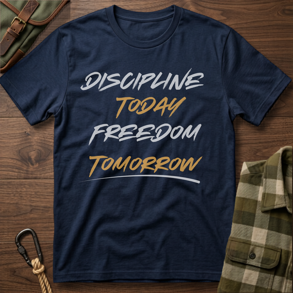 Discipline Today Freedom Tomorrow T-Shirt