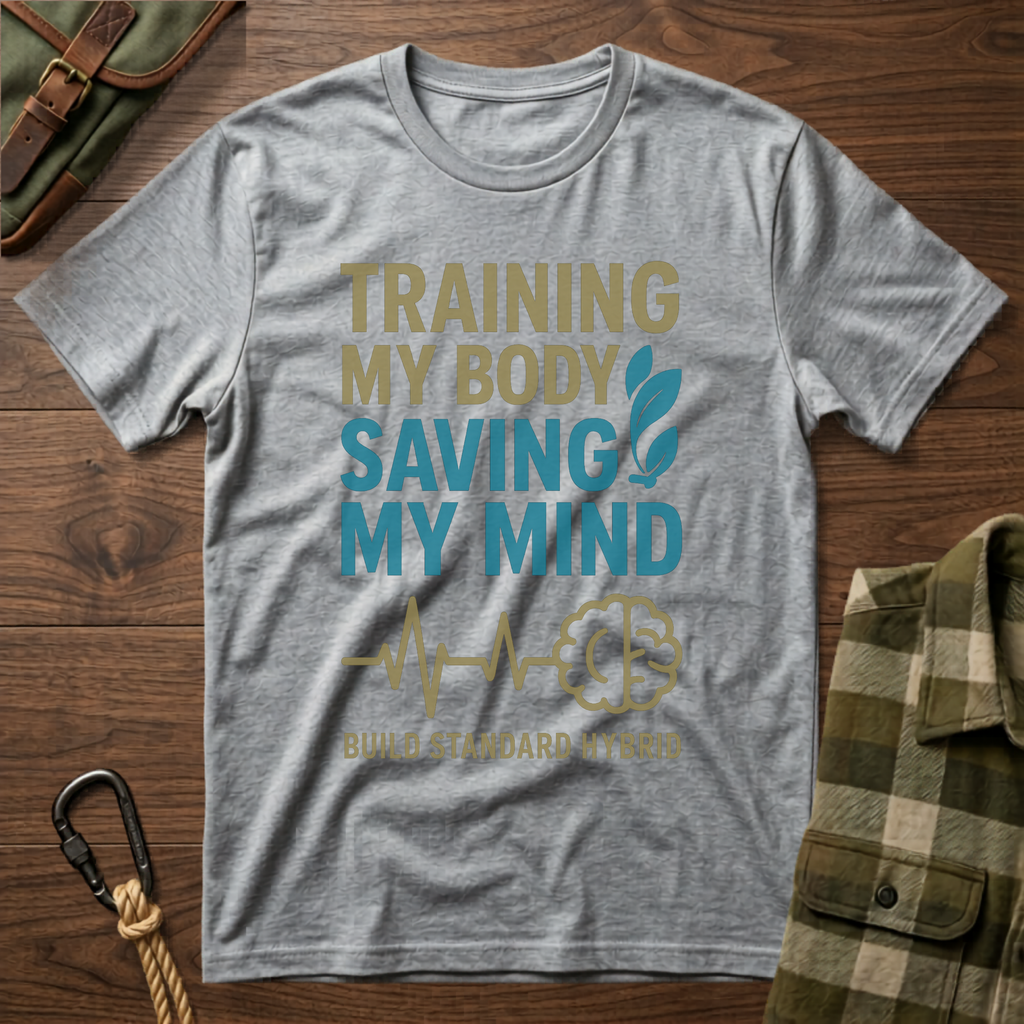 Training My Body Saving My Mind T-Shirt