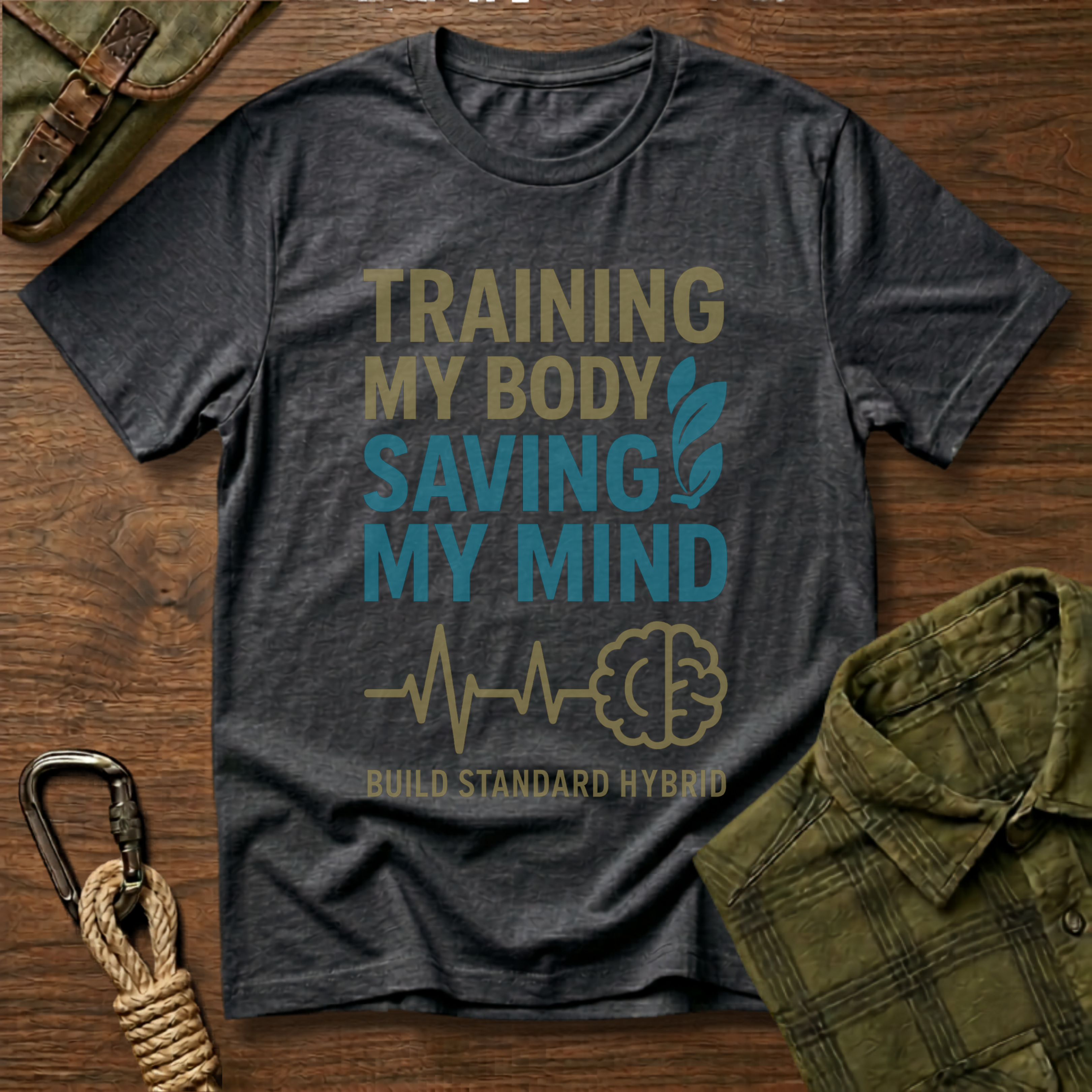 Training My Body Saving My Mind T-Shirt