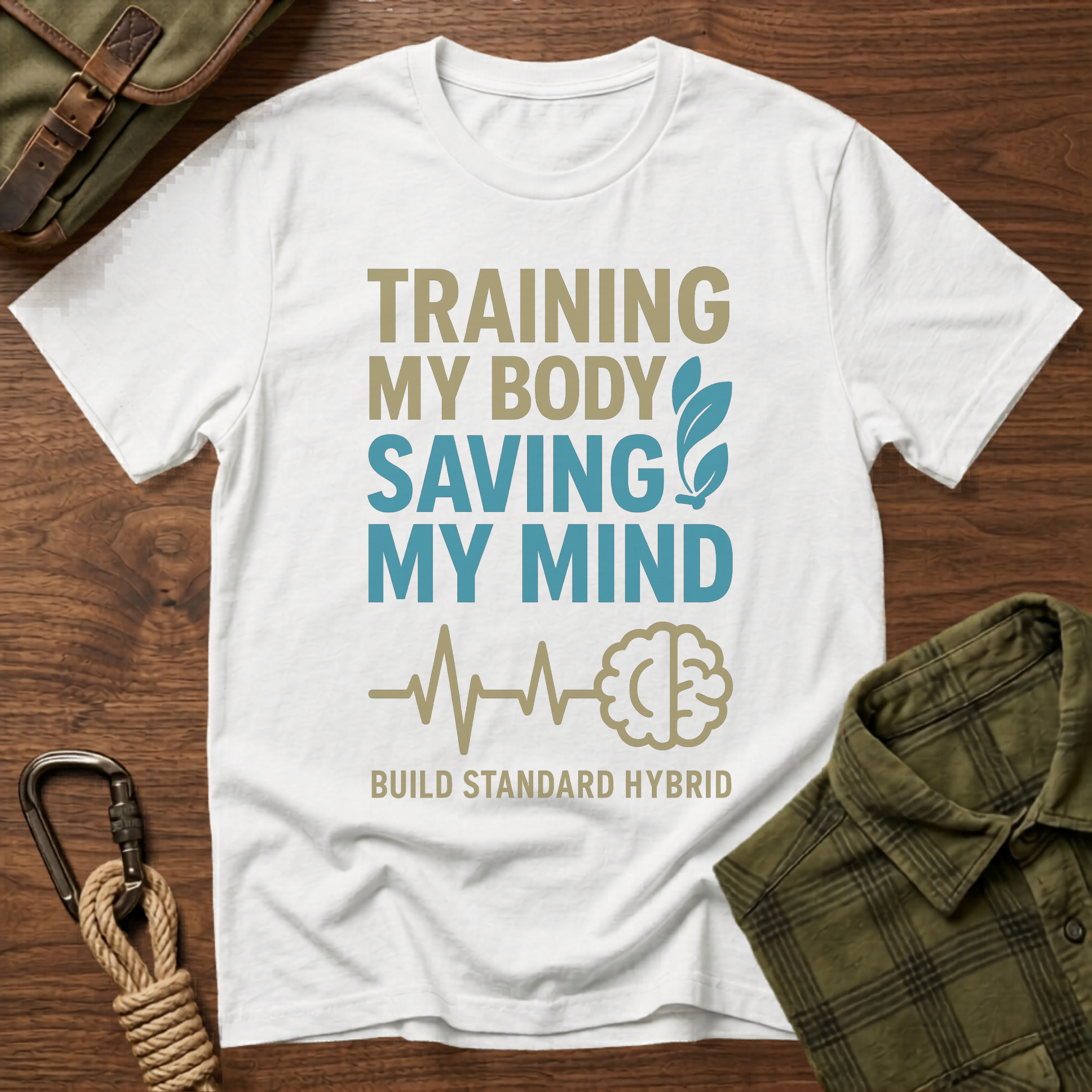 Training My Body Saving My Mind T-Shirt
