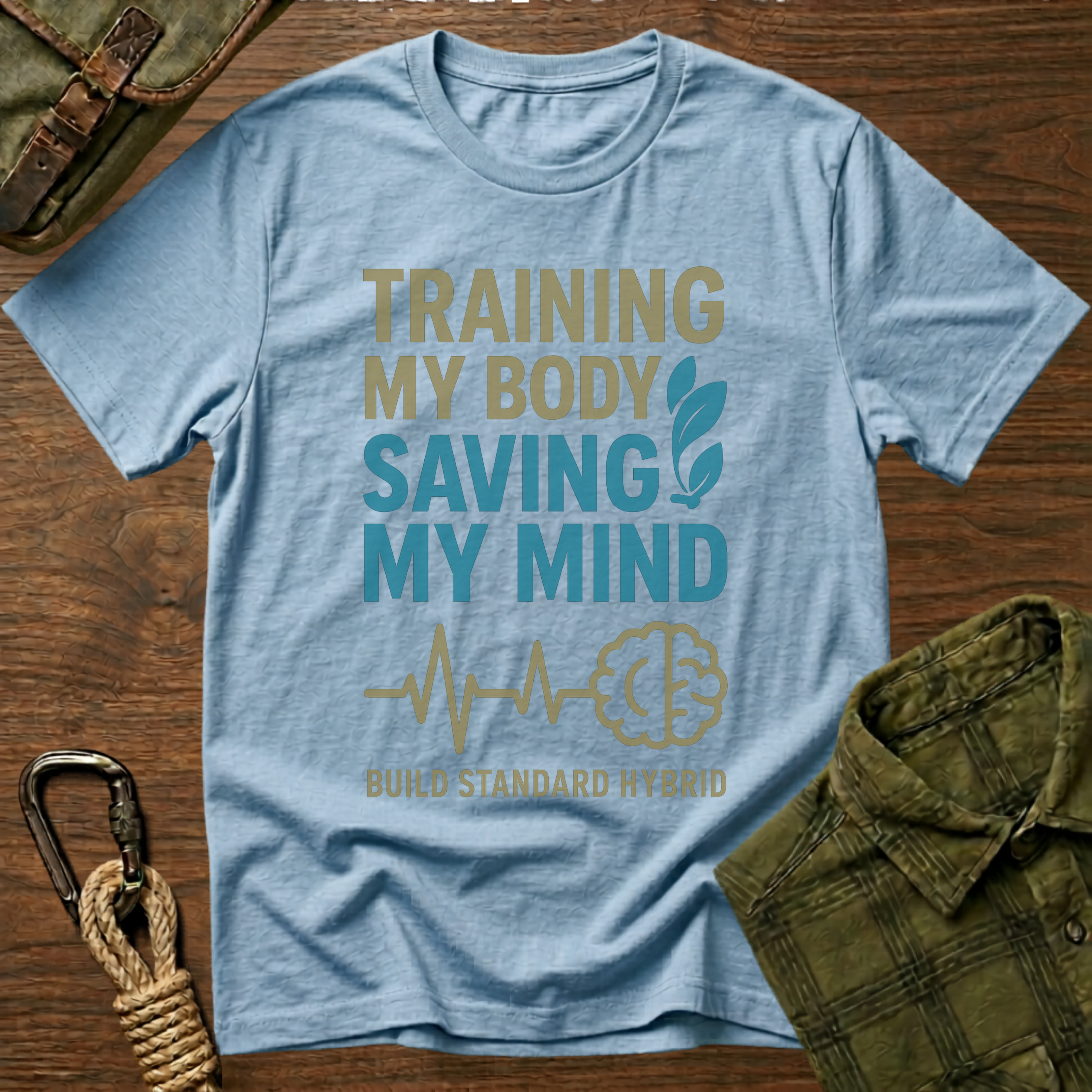 Training My Body Saving My Mind T-Shirt