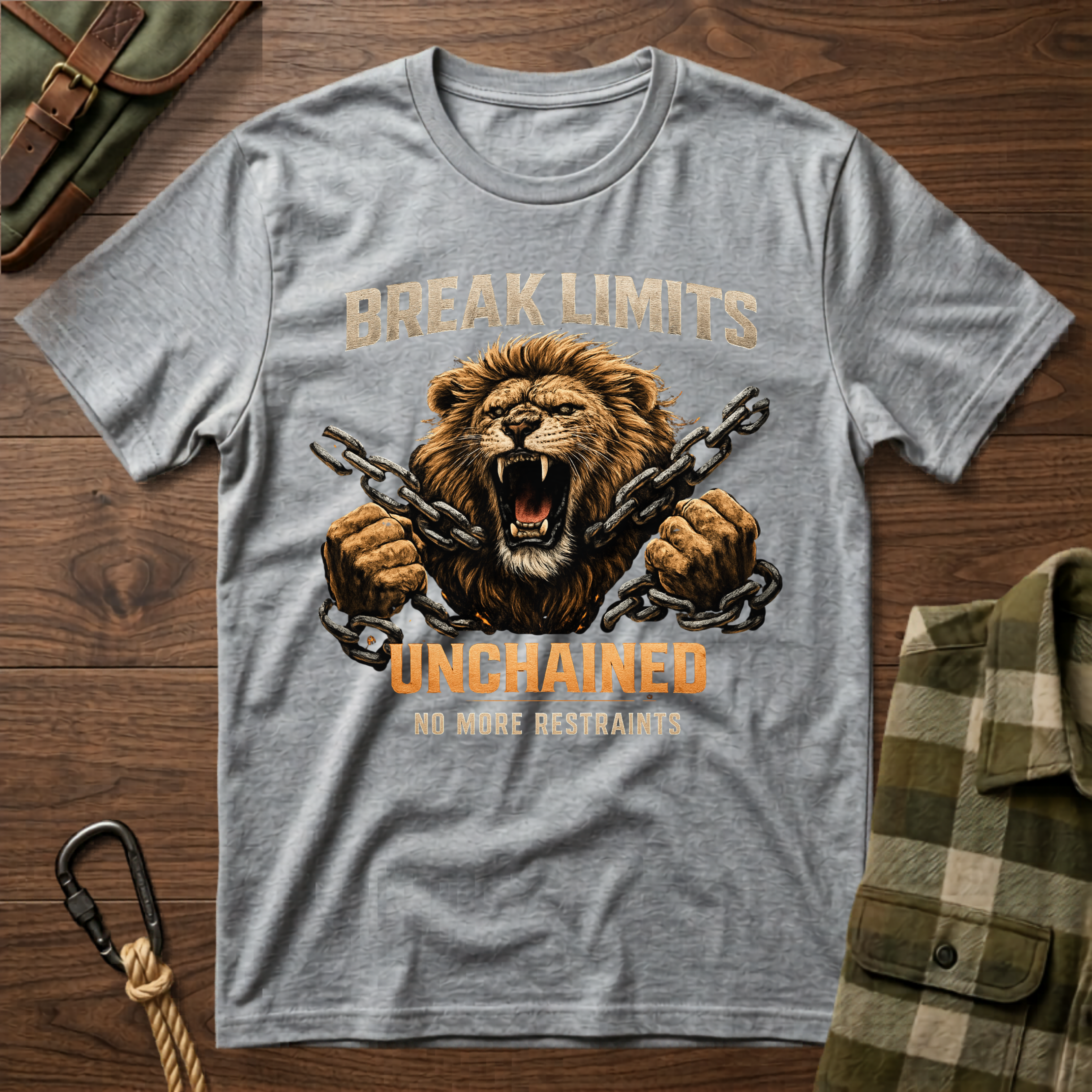 Break Limits Unchained Lion T-Shirt
