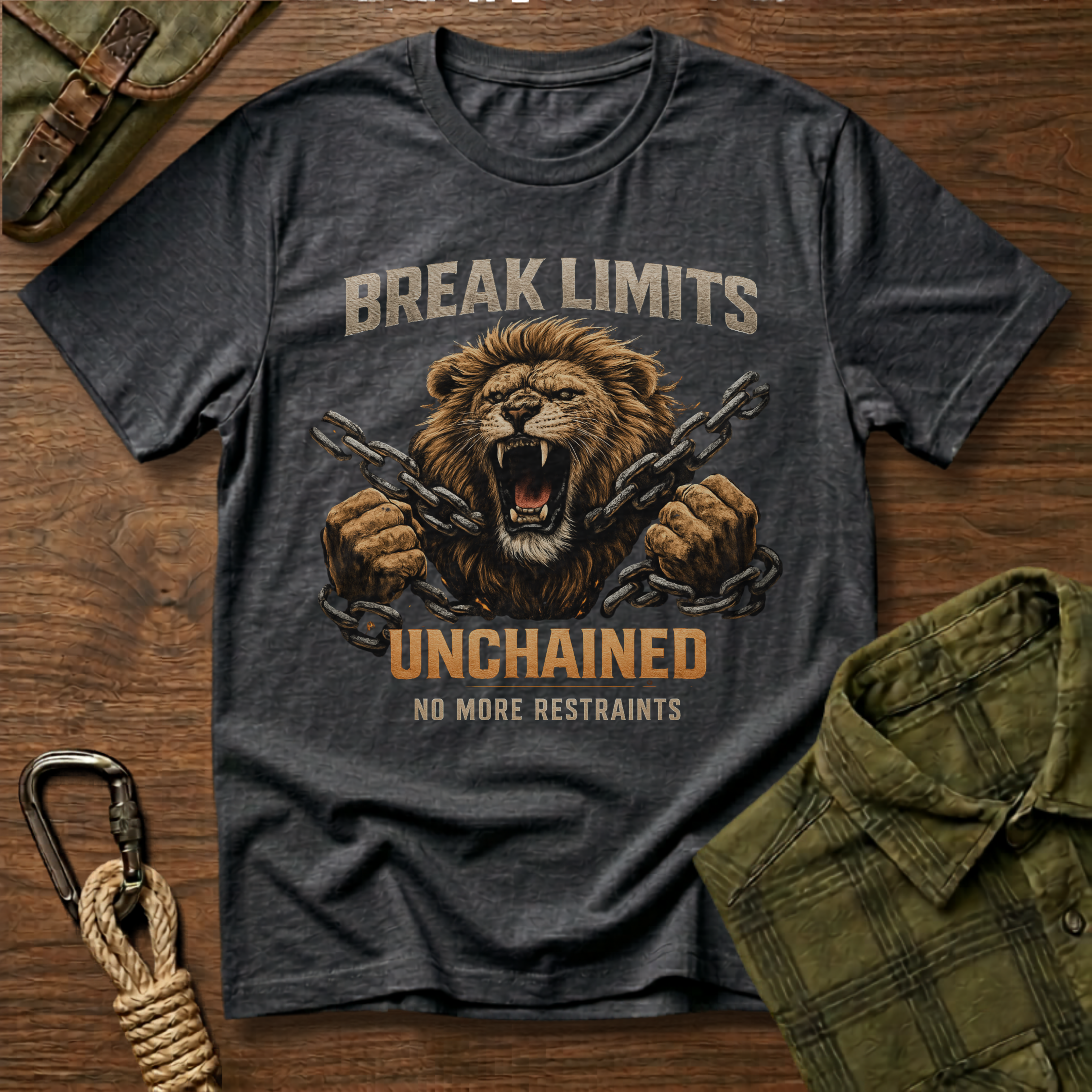 Break Limits Unchained Lion T-Shirt