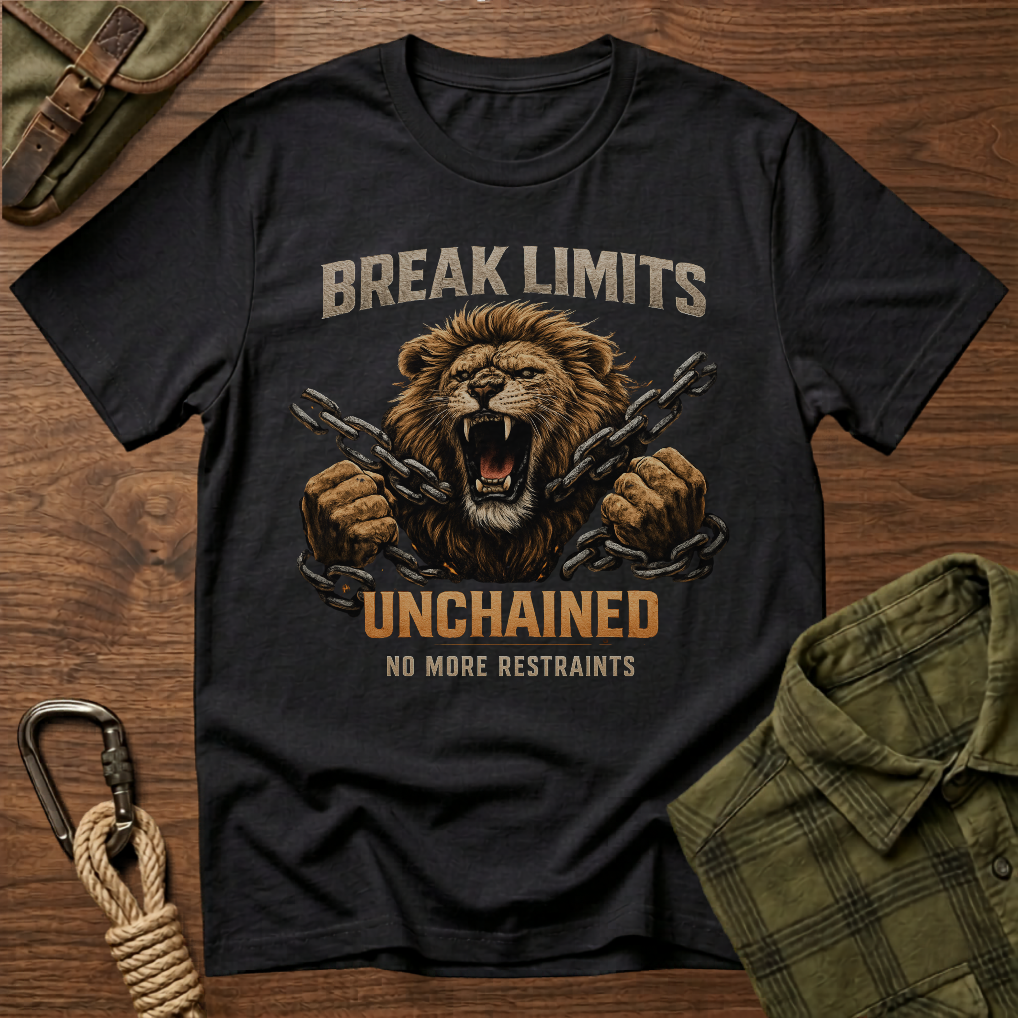 Break Limits Unchained Lion T-Shirt