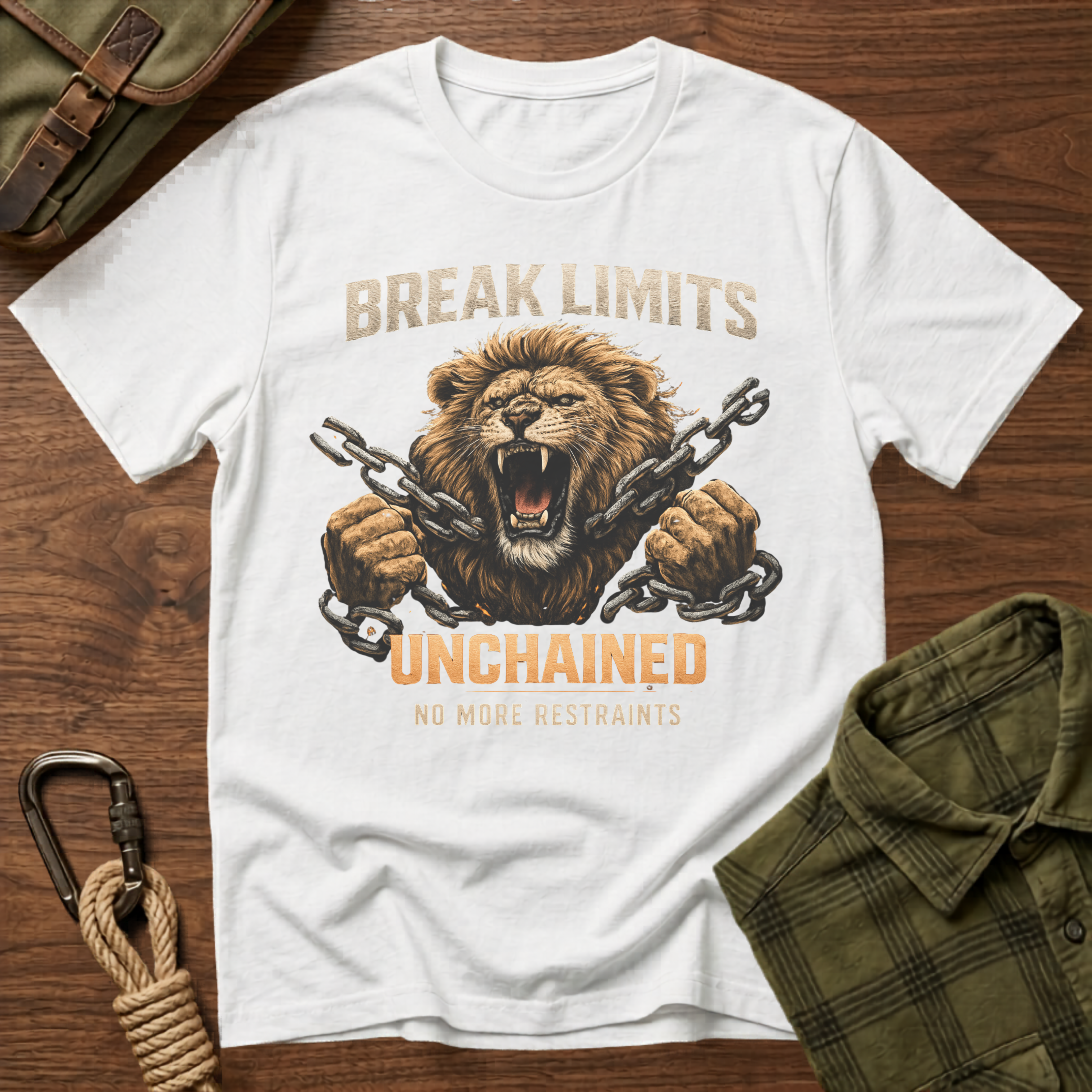 Break Limits Unchained Lion T-Shirt