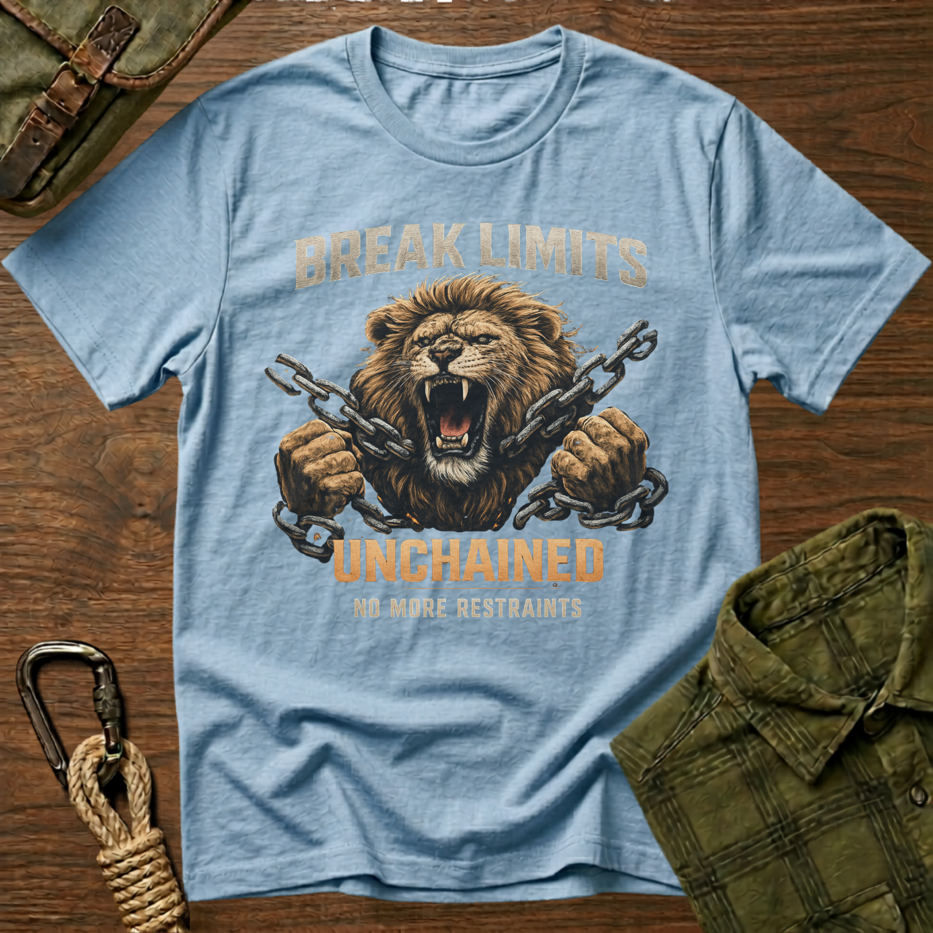 Break Limits Unchained Lion T-Shirt
