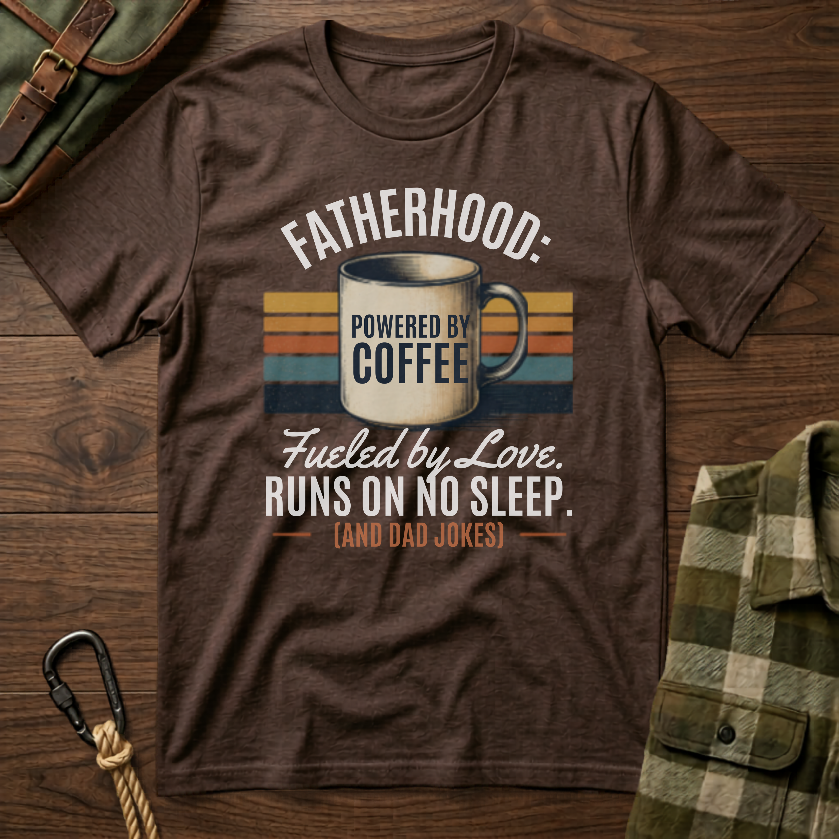 Fatherhood Coffee T-Shirt