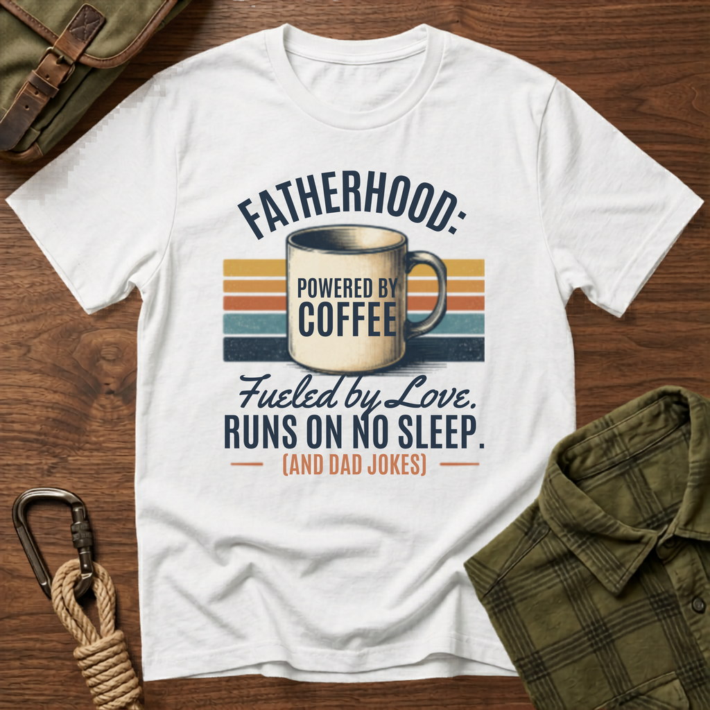 Fatherhood Coffee T-Shirt