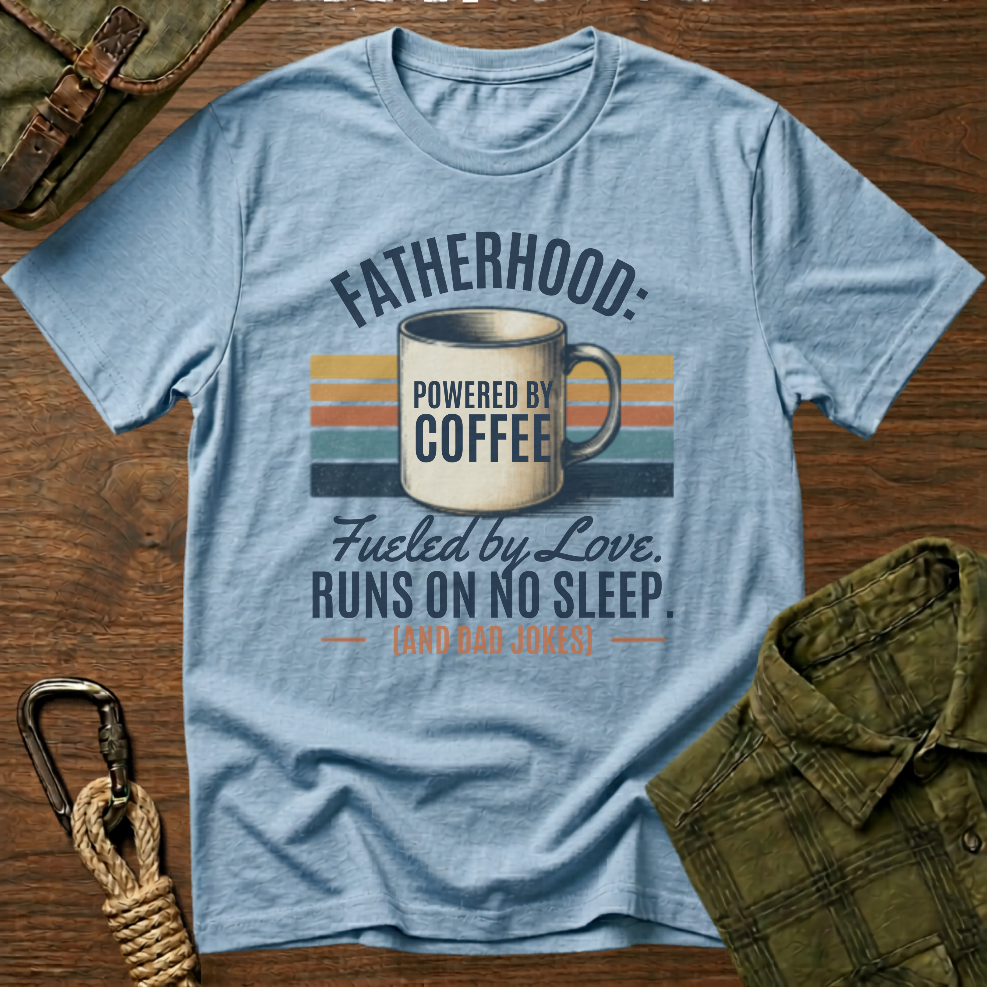 Fatherhood Coffee T-Shirt
