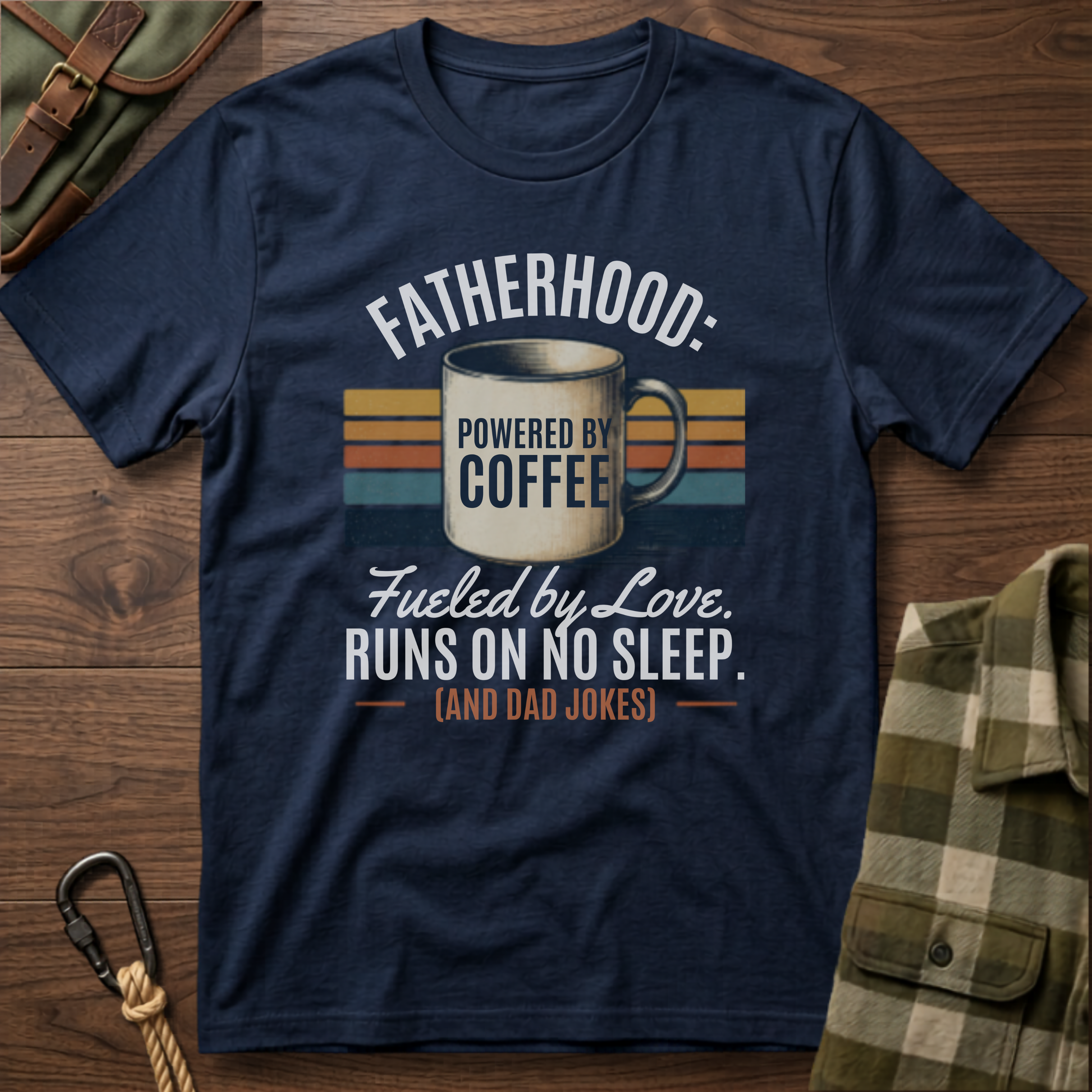 Fatherhood Coffee T-Shirt