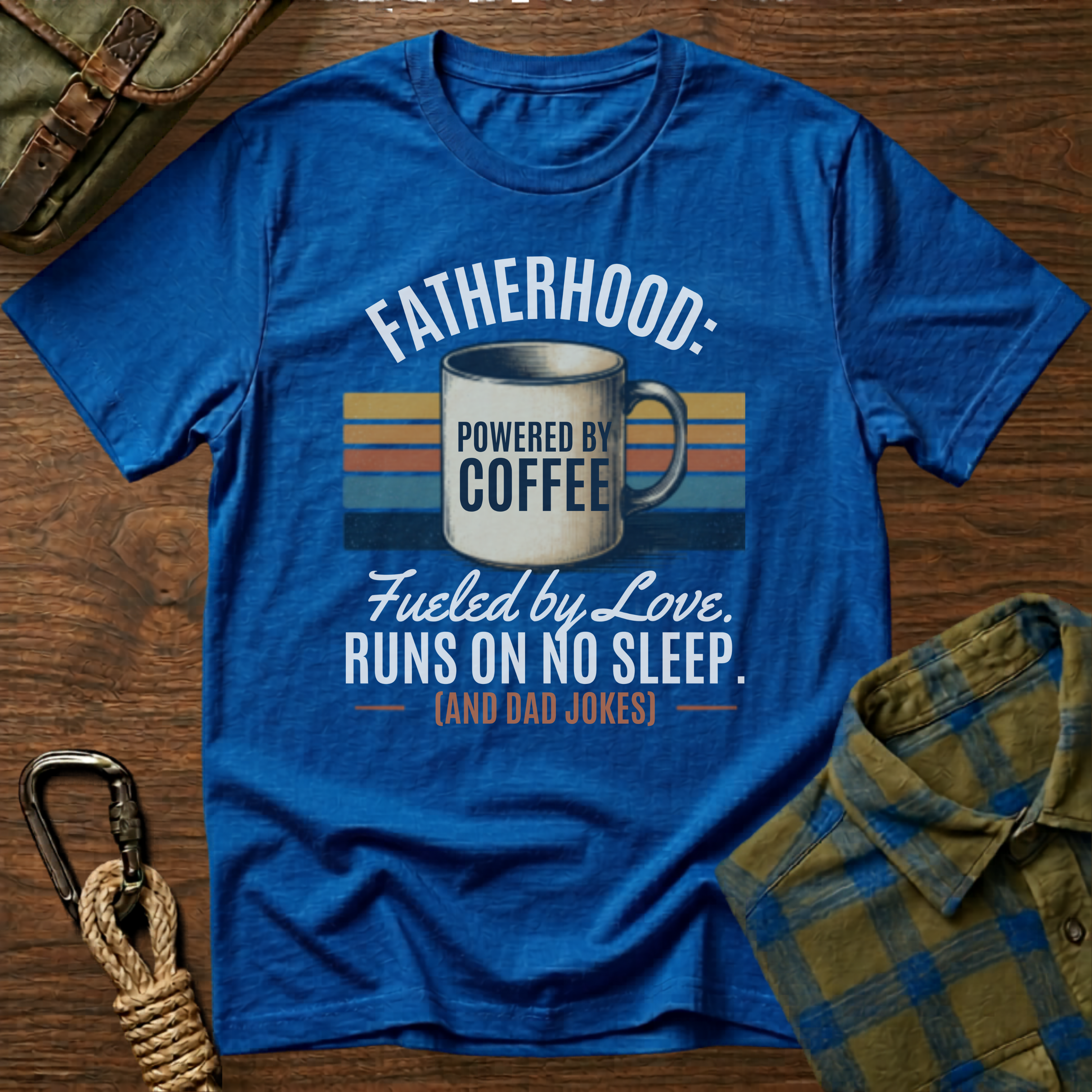 Fatherhood Coffee T-Shirt