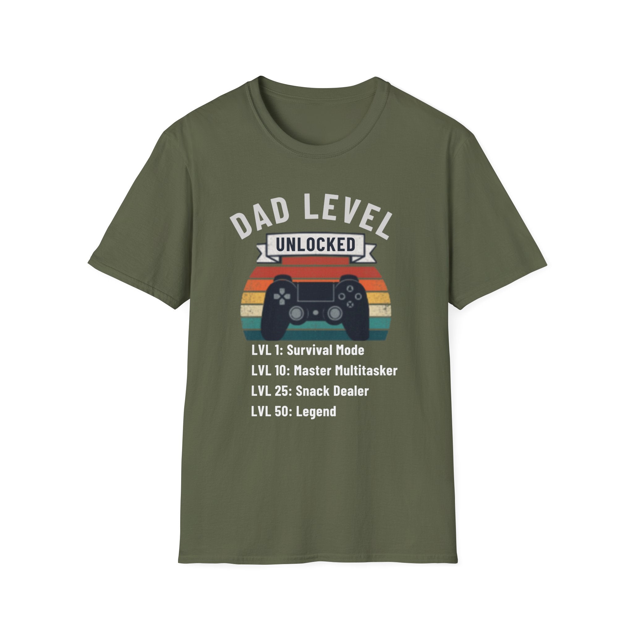 Dad Level Unlocked T-Shirt
