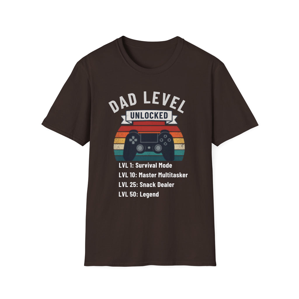 Dad Level Unlocked T-Shirt
