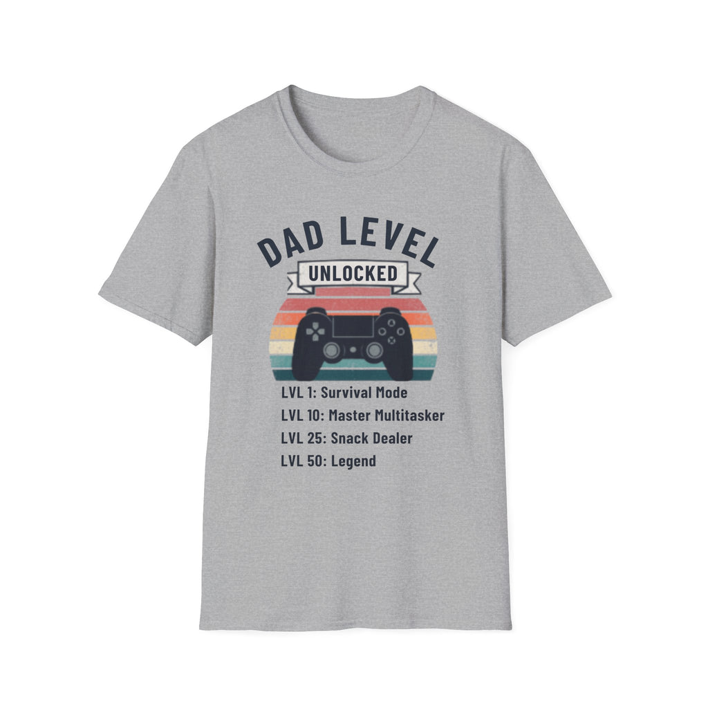 Dad Level Unlocked T-Shirt